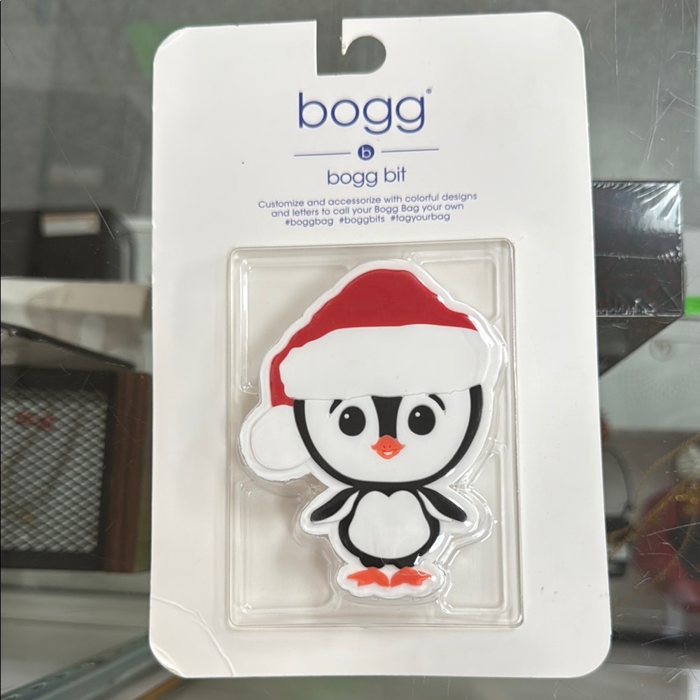 New Bogg Bag - Bogg Bits - holiday penguin 🐧